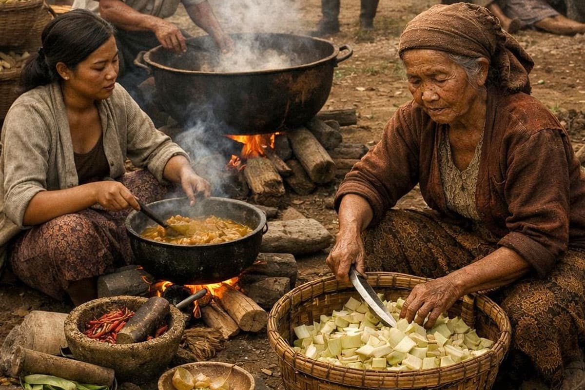 Banana Stem : A Living Memory on a Plate for Indonesian Community